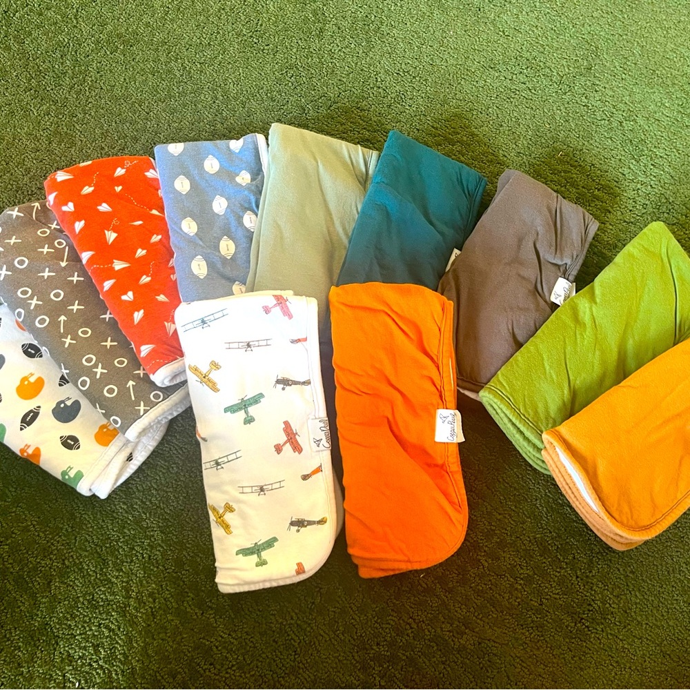 Copper Pearl Burp Cloth Bundle